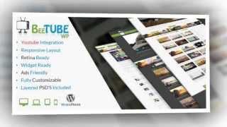 BeeTube Best Responsive Video WordPress Theme
