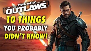 Star Wars Outlaws: 10 HIDDEN Game Mechanics Tips & Tricks