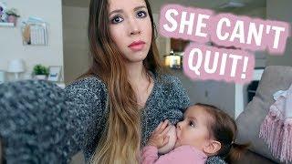 MY TODDLER WON'T STOP NURSING! (PLEASE HELP)