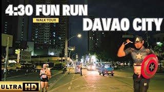 Downtown Davao City 4:30AM Walking Tour UHD