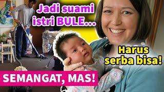 Istri Bule Cukup Senang Masakan Suami Jawa! Intip 24 jam dalam kehidupanku jadi bapak | Part 3: Sore