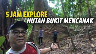 5 Jam Daki Bersama Anak di Hutan Bukit Pacak, Pancing Ikan Haruan, Jumpa Air Terjun.