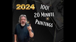 Mastering Fine Art: 100 20-minute Challenge - Elevate Your Painting Skills with Quick Studies!