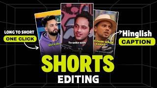 ️Podcast Shorts Kaise Banaye ? Shorts Editing Tutorial