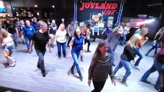 Jordan Davis's, "What My World Spins Around", country line dance class demo