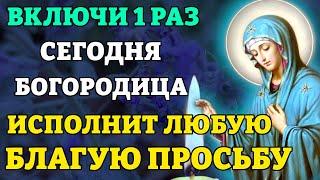 19 июня ВКЛЮЧИ 1 РАЗ И ИСПОЛНИТСЯ ЛЮБАЯ ПРОСЬБА! Сильная молитва Богородице о помощи. Православие