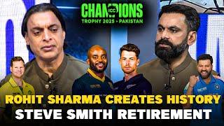 Rohit Sharma Create History, Smith Retirement | SA vs NZ 2nd Semifinal Analysis by Shoaib Akhtar