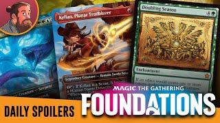 Foundations MTG Spoilers | Leyline Equipment, Doubling Season in Standard, Koma, Alesha and More!