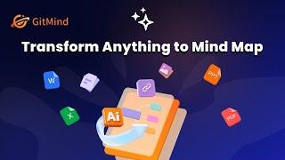 Transform Anything to Mind Map with GitMind AI