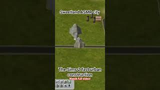 The Sims 2 ASMR fast urban construction #thesims #thesims2 #sims2 #sims3 #sims4 #asmr #симс #симс2