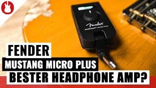 Fenders bester Headphone-Amp - Fender Mustang Micro Plus