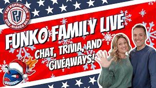 The Poppin Duo Funko Family Holiday Live! Chat, Trivia, and Giveaways!!