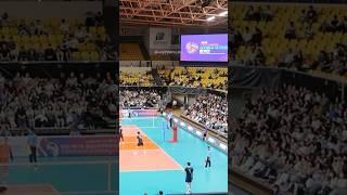 남자배구 국가대표 에이스 허수봉 세트포인트에서 서브에이스! #heosubong #volleyball
