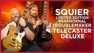 Squier Goes After the Les Paul with the Paranormal Troublemaker Telecaster Deluxe