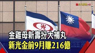 全年獲利拚250億 新光金前3季獲利216億超越2020全年｜非凡財經新聞｜20211008