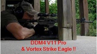 Daniel Defense M4V11 Pro & Vortex Strike-Eagle 1x6 Scope, Accuracy/Tac Test & Review