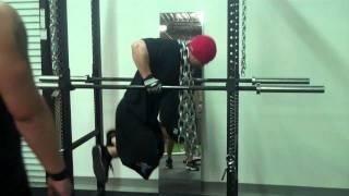 Chain Dips On Parallel Bars @ Top Line Training Gym