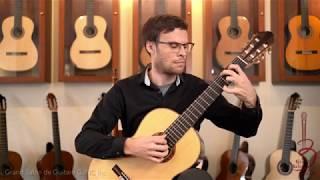 Renaud Cote-Giguere Performs "Couleur De Soie" on Michael Thames Double Top Guitar