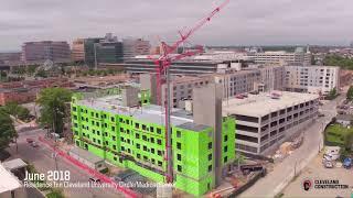 Construction Time-Lapse of the New Residence Inn Cleveland University Circle/Medical Center