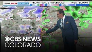 First Alert Weather Day for Wednesday across Denver and Colorado