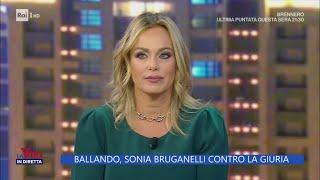 Bruganelli/Ballando: "Aggressiva perché mi sono rotta una costola" - La Vita in diretta 07/10/2024