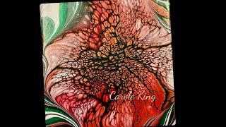 (1300) Paint Pouring ~ Modified Bloom Technique ~  Fluid Art
