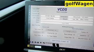 VW Golf 6 seat heater level memory coding