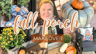 FALL PORCH MAKEOVER + STYLING  2024