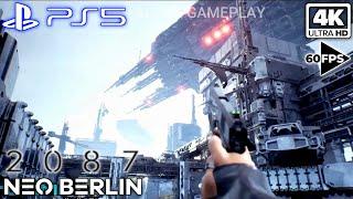 NEO BERLIN 2087  – New Exclusive Alpha-Gameplay (PS5) | 4K 60FPS