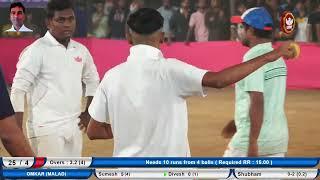 6 BALL 12 RUNS NEEDS OMKAR MALAD VS LAXMI XI | MELVIN MEMORIAL CUP 2022