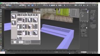 Уроки 3Ds Max  Sweep profile script для создания профилей в 3Dmax