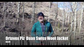 Ortovox Piz Duan Swiss Wool Jacket - Wil Rickards of Engearment.com