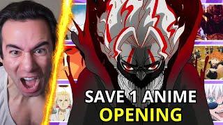 SAVE ONE ANIME OPENING FOR EACH LETTER (A-Z)