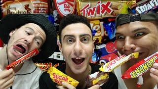 Taste Testing American Snacks With Wolfie and ItsYeBoi! *Team Alboe Food Challenge*