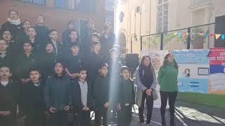 Argentina & Armenian National Anthems [Argentine Navy Band & Argentine-Armenian Kids Choir]