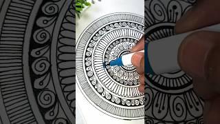 Mandala art  #shorts #mandala #mandalaart #art #drawing