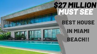 Property Showcase: THE BEST HOUSE IN MIAMI BEACH!?? - STEP INSIDE