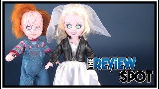 Mezco Toyz Living Dead Dolls Bride of Chucky Chucky and Tiffany @TheReviewSpot