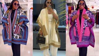 How to Make an Elegant Kimono Aso Oke Dress with Fringe Pockets | Butterfly Kimono Tutorial