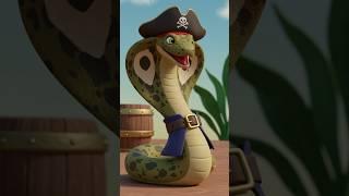 Pirates Safari Animal Sounds Song | Nursery Rhyme for Kids - Learn Animal Names and Sounds