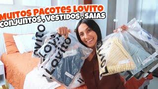 RECEBIDOS DA LOVITO ! MUITOS PACOTES , saias , vestidos , conjuntos | MUITA COISA LINDA 