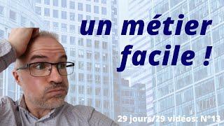 Défi 1 jour 1 vidéo: Conseiller immobilier: un métier très simple ! (N°13)