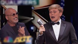 Reid Wilson STUNS with "Ain't No Way" by Aretha Franklin | #Quarterfinals | AGT 2024