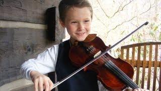 9-year-old fiddler hopes to go pro Carson Peters