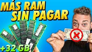  Más memoria RAM (SIN COMPRAR) | Optimiza tu PC [TODOS los WINDOWS]