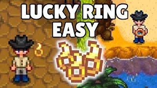 How to get the LUCKY RING & Panning Explained - Stardew Valley 1.5