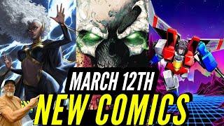 NEW COMIC BOOKS RELEASING MARCH 12TH 2025 DC  MARVEL COMICS PREVIEWS COMING OUT THIS WEEK #comic