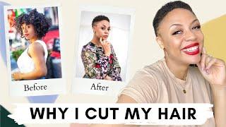 Why I Cut My Mid Back Length Natural Hair | Kaisha Creates