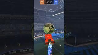 the angle is crazy #clip #rocketleague #gaming #doubletap #rl #shortvideo #short #gamingclips #crazy