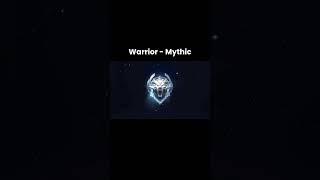 Warrior To Mythic Using Only - Dyrroth! #shorts